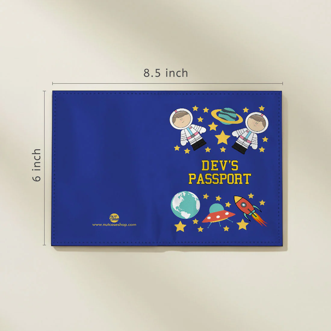 Customized Fancy Passport Holder - Space - Image 4