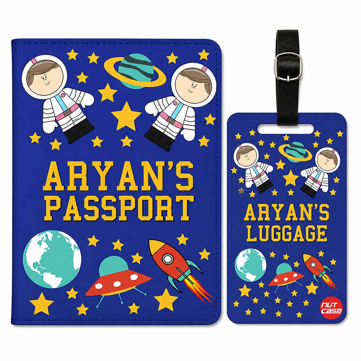 Customized Fancy Passport Holder - Space - Image 6