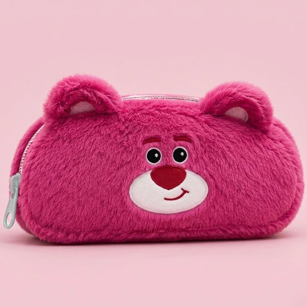 Personalised Pencil Pouch with 3D Ears & Custom Name | Birthday Gift for Kids | Plush Faux Fur - Image 22