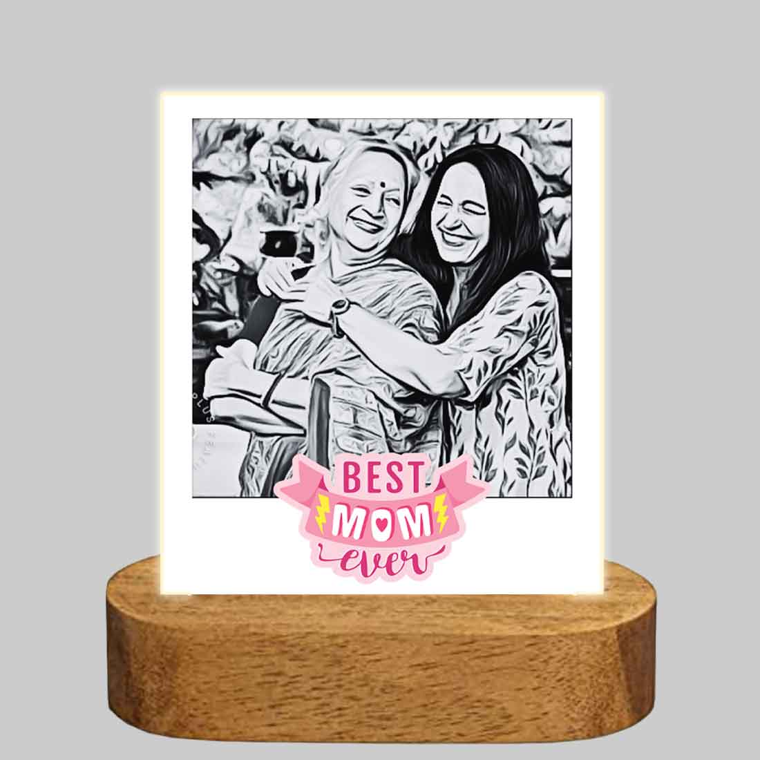 Personalised Photo Lamp For Mother's Day - Image 3