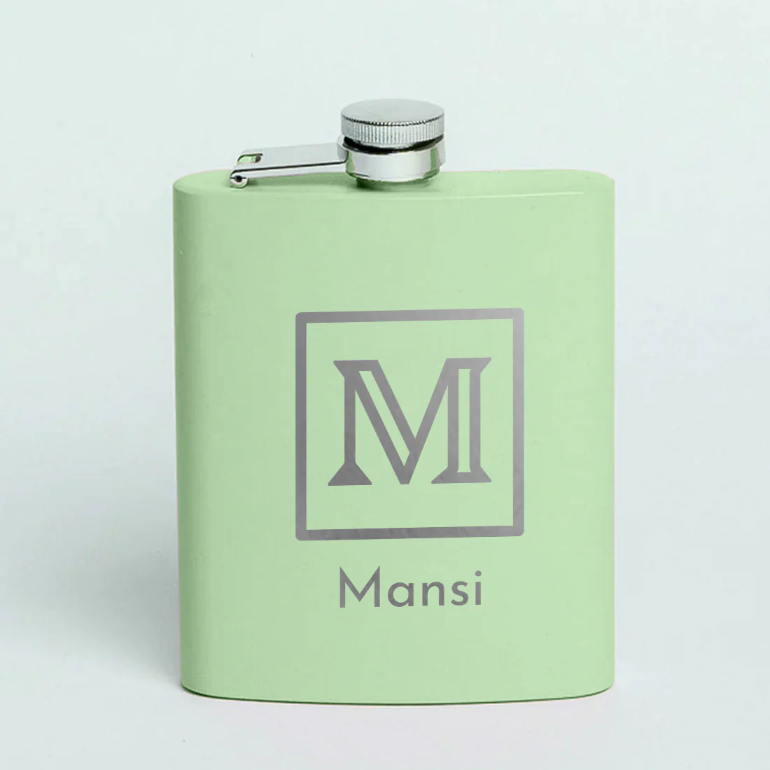 Personalised Pink Hip Flask with Funnel Stainless Steel 8OZ Whiskey Flask for Women