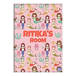 Customized Printable Wall Posters for Kids Room With Name - Jellyfish Pink