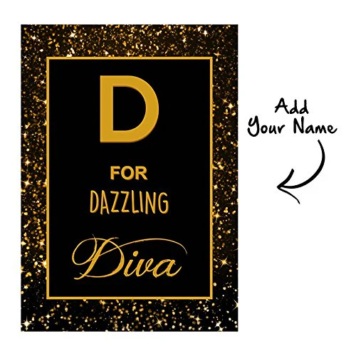 Personalised Cool Posters for Room Design - Add Name