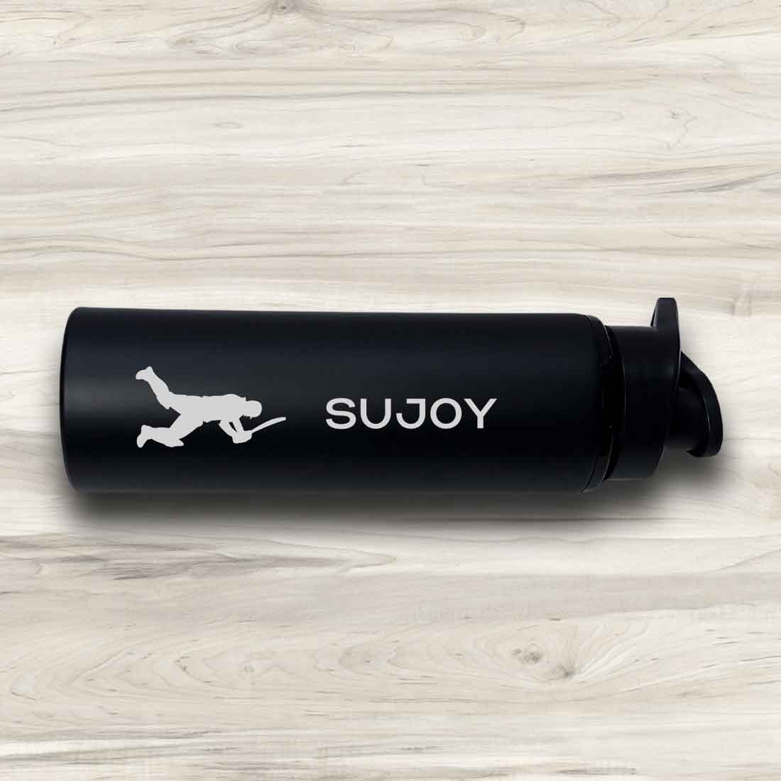 Customized Stainless Steel Bottle With Sipper for School Office Use - Cricket - Image 6