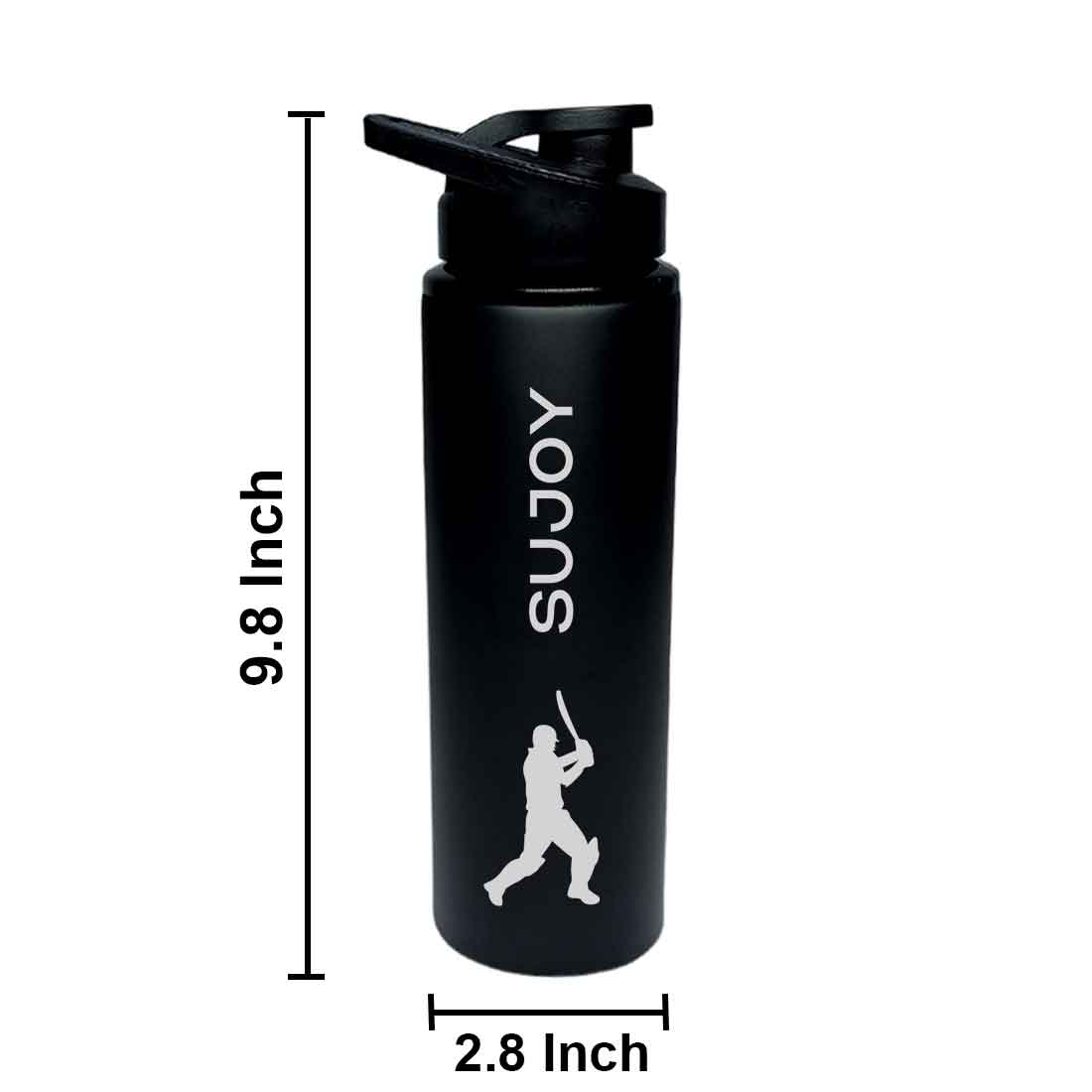 Customized Stainless Steel Bottle With Sipper for School Office Use - Cricket - Image 7