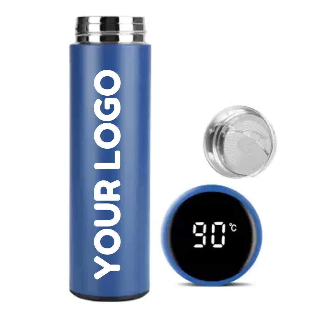 Personalised Thermal Flask for Tea with Temperature Display - ADD LOGO - Image 17
