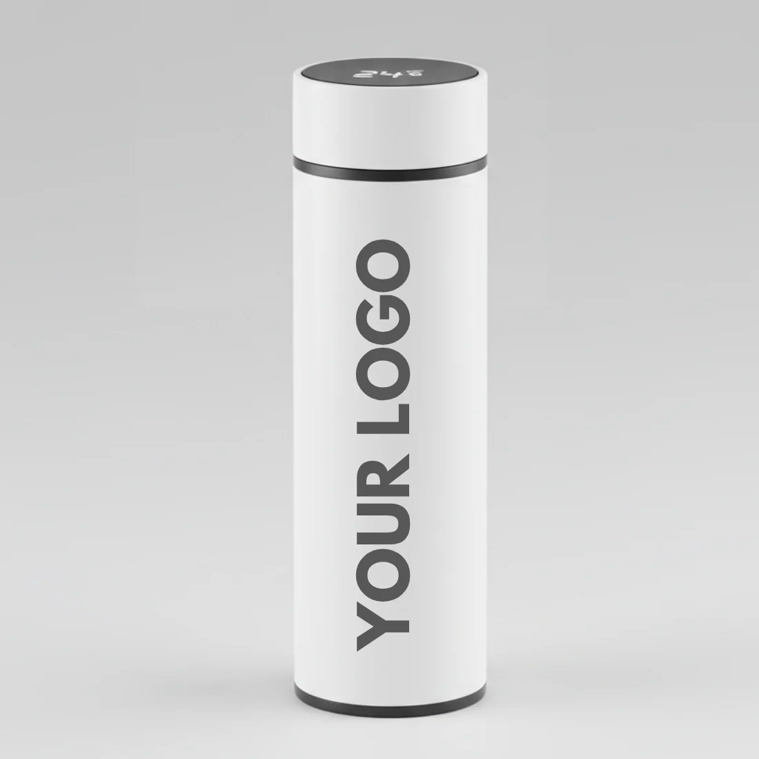 Personalised Thermal Flask for Tea with Temperature Display - ADD LOGO - Image 2