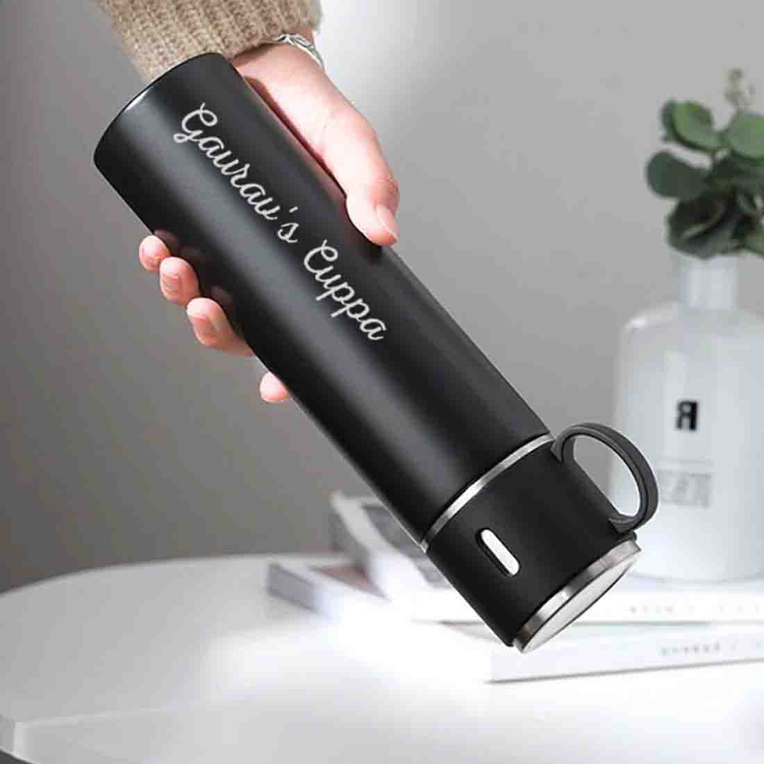 Personalized Thermos Cup Set Travel Coffee Tea Mug Flask Gift Box - Cuppa - Image 17