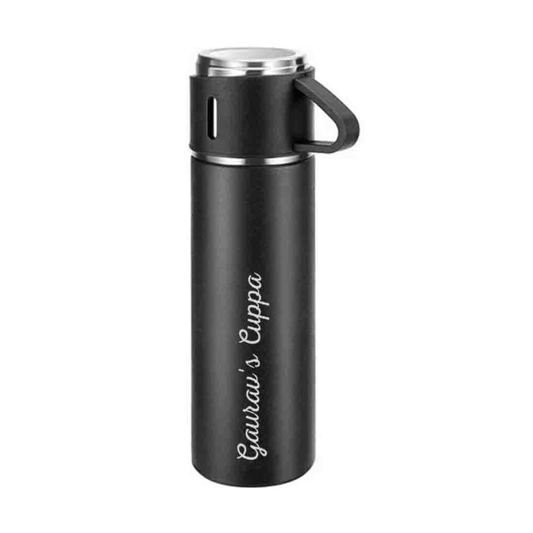 Personalized Thermos Cup Set Travel Coffee Tea Mug Flask Gift Box - Cuppa - Image 24