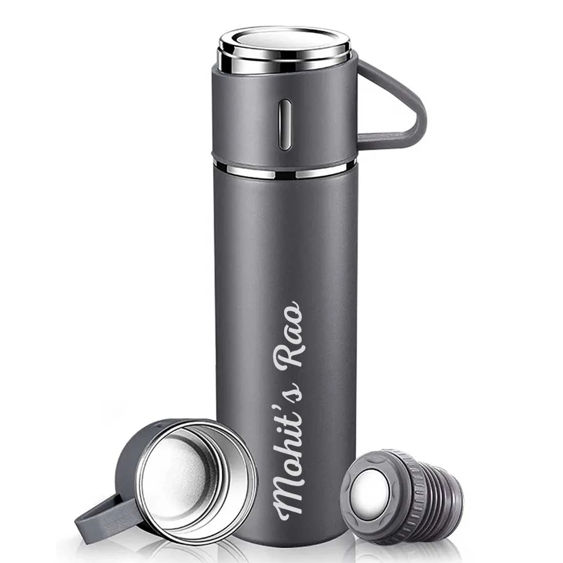 Personalized Thermos Cup Set Travel Coffee Tea Mug Flask Gift Box - Cuppa - Image 32