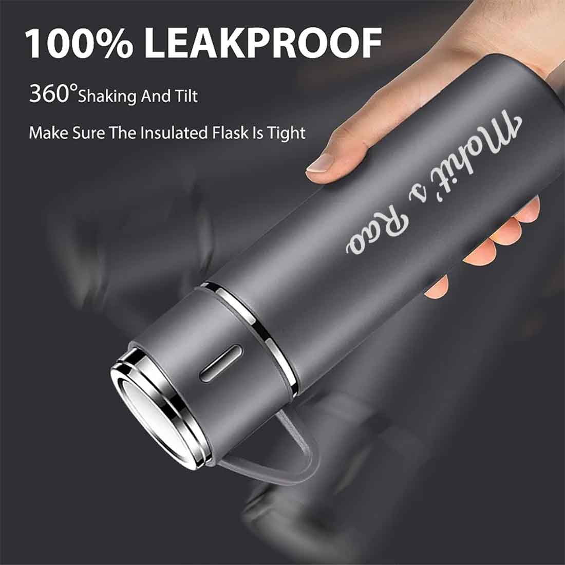 Personalized Thermos Cup Set Travel Coffee Tea Mug Flask Gift Box - Cuppa - Image 33