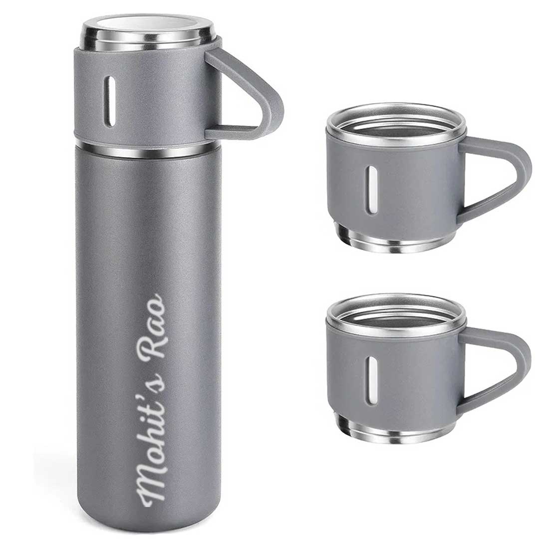 Personalized Thermos Cup Set Travel Coffee Tea Mug Flask Gift Box - Cuppa - Image 38