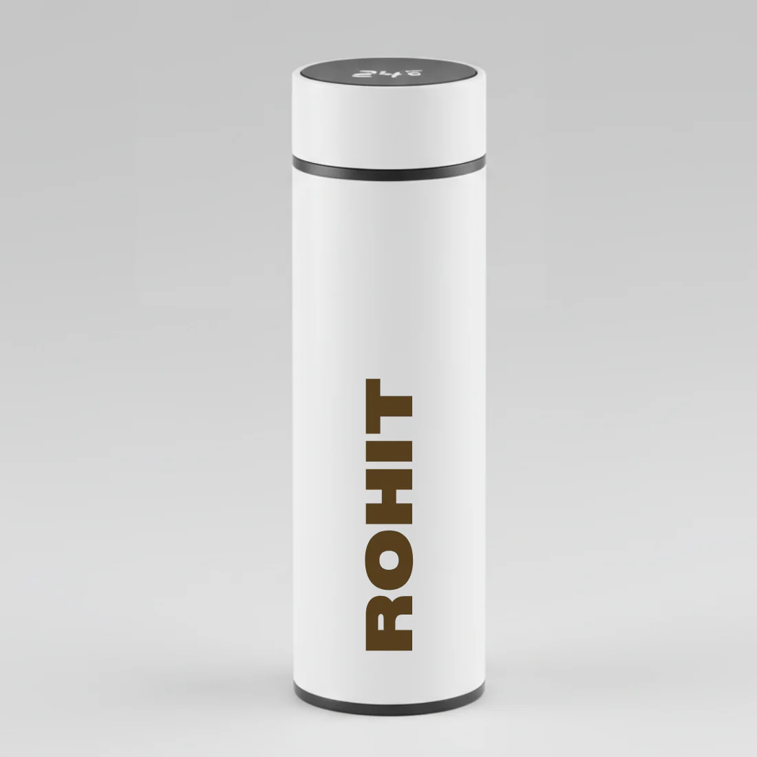 Personalised Thermos Flask for Tea Coffee with Temperature Display- Red - Image 23