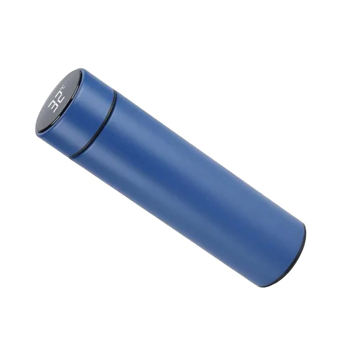 Blue Personalised Thermos Flask With Temperature Display - Add Name - Image 3