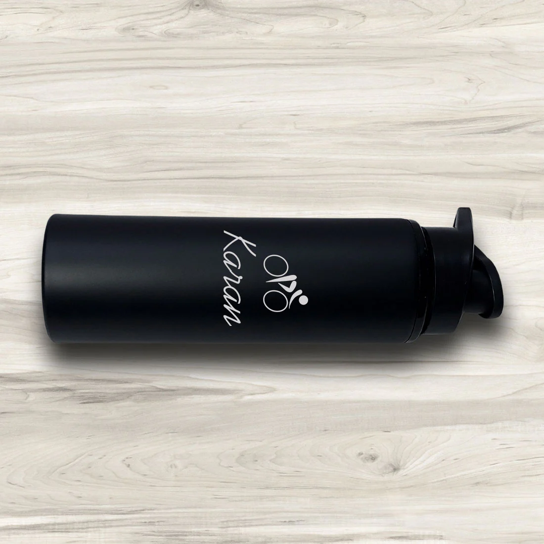 Personalized Engraved Water Bottles With Name Sipper Bottle for Cycling - Image 7