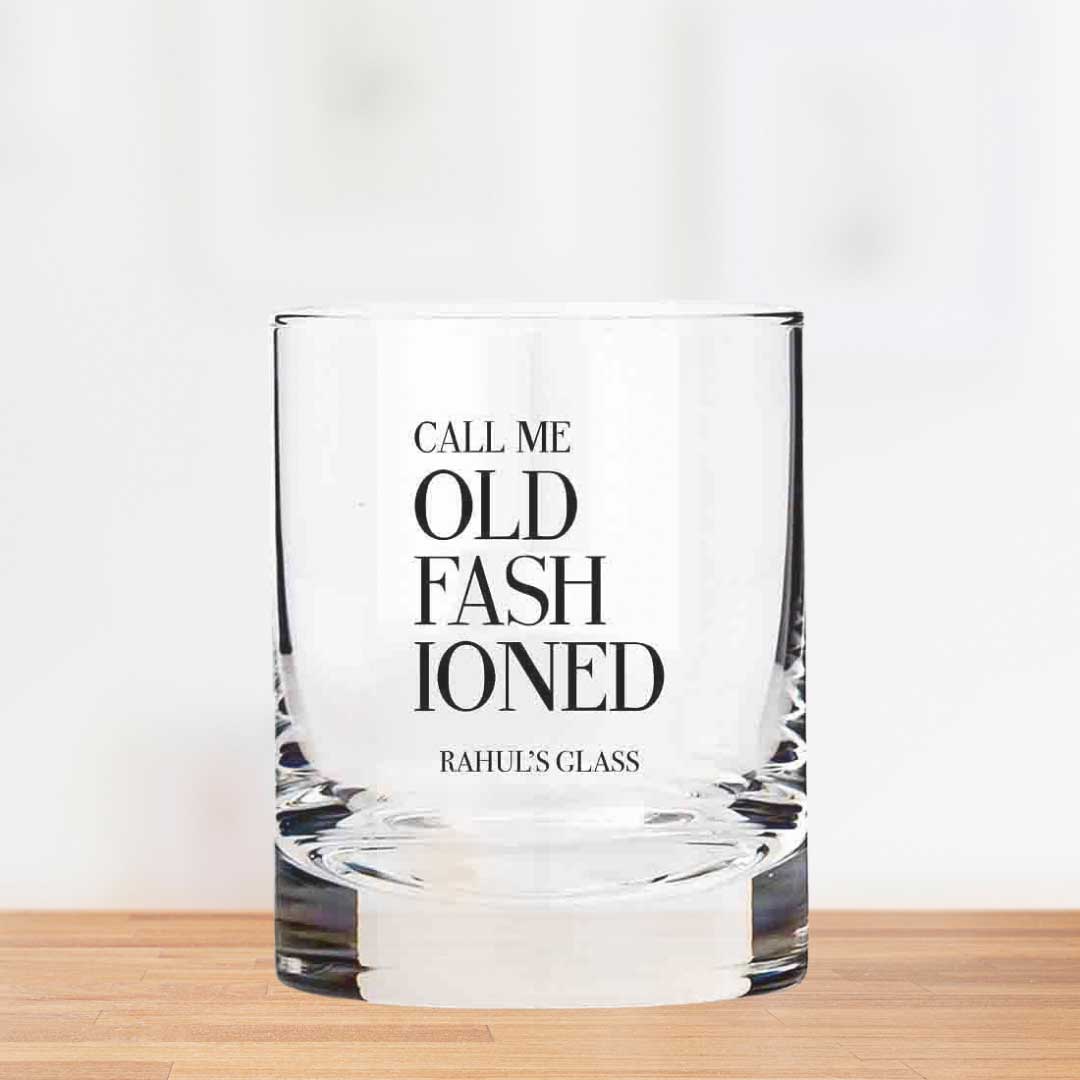Classic Customized Whiskey Glass -Perfect Gift for Boyfriend Husband - Old Fashioned - Image 3