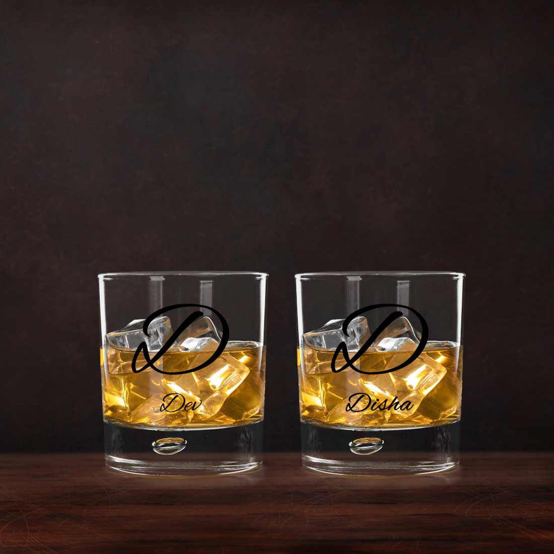 New Personalized Whiskey Glass - Gift For Him Husband Boyfriend - Initials - Image 4