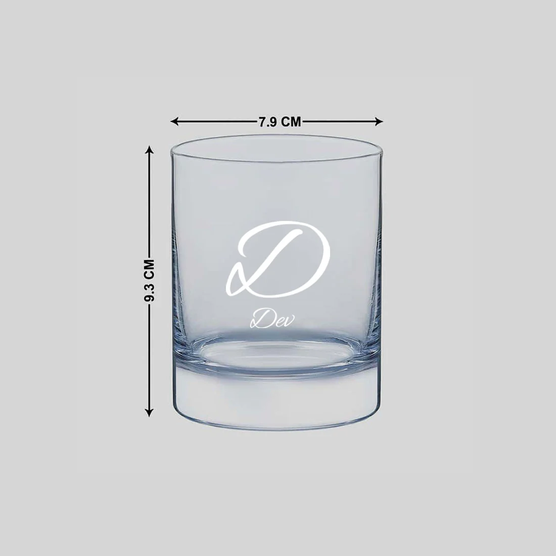 New Personalized Whiskey Glass - Gift For Him Husband Boyfriend - Initials - Image 8