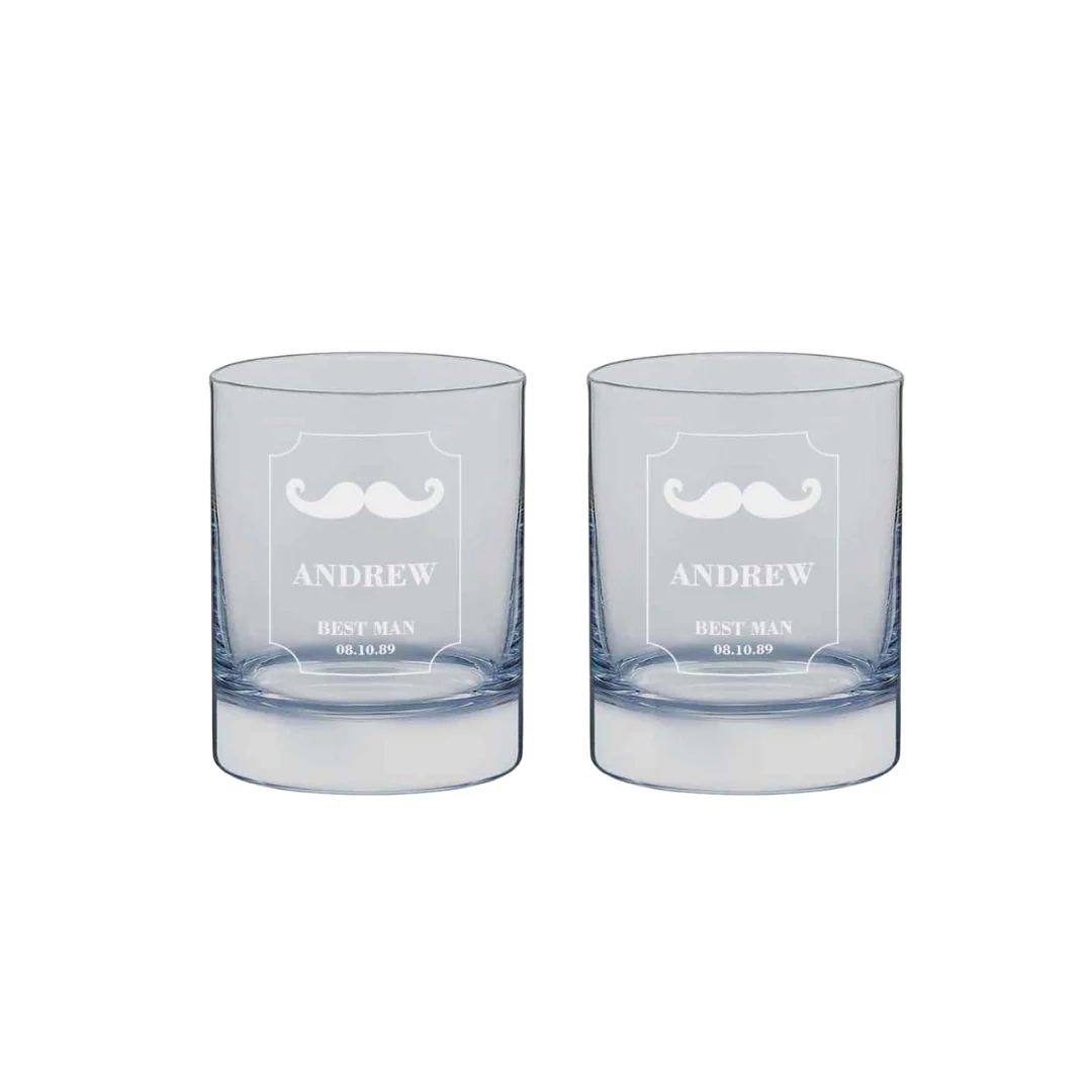 Attractive Personalized Whiskey Glass - Wedding Gift - Best Man Gifts - Hip - Image 6