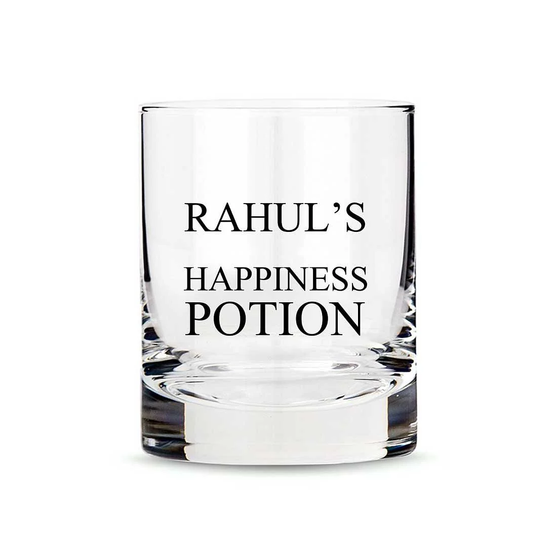 New Personalized Whiskey Glass - Gift For Him Husband Boyfriend - Happiness - Image 10