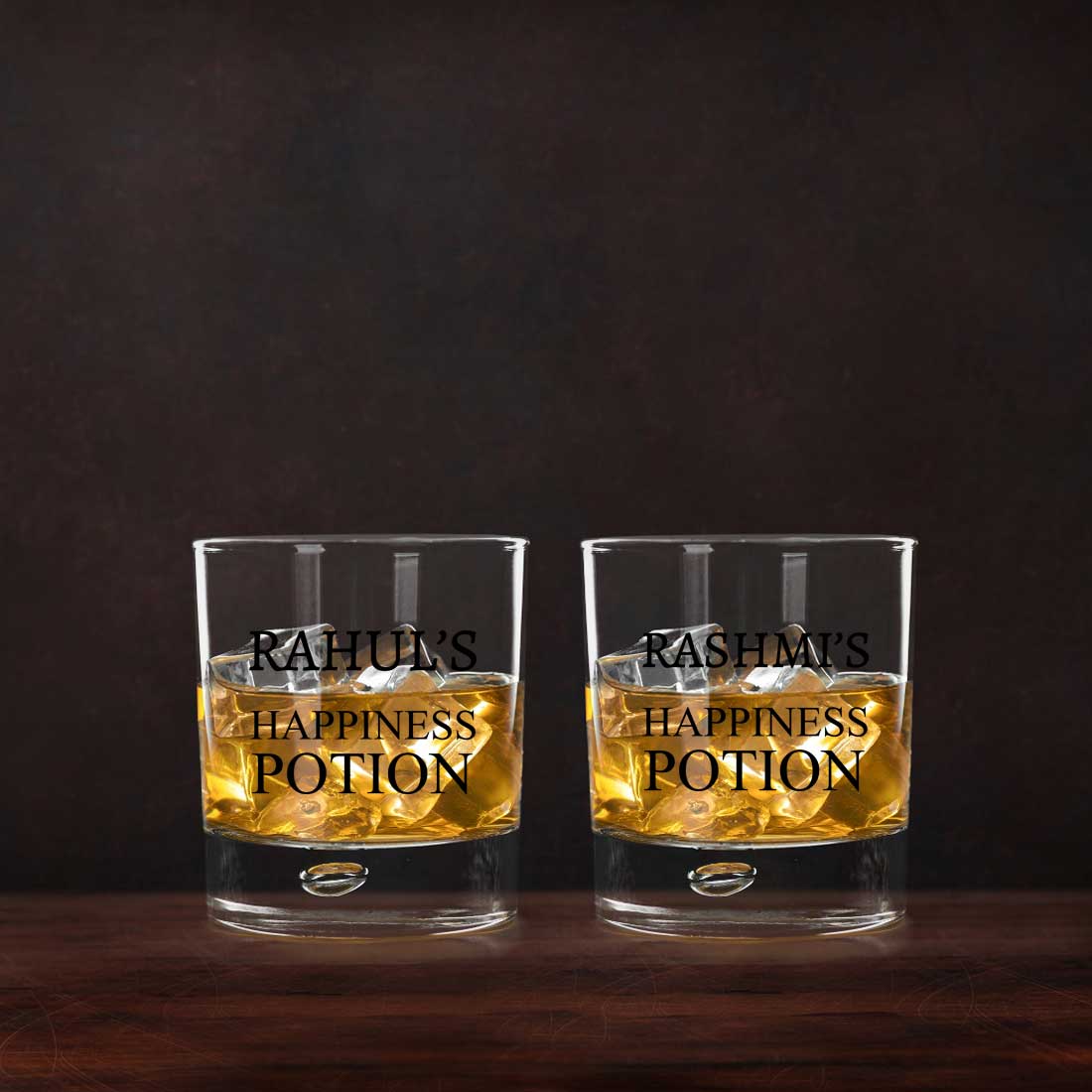 New Personalized Whiskey Glass - Gift For Him Husband Boyfriend - Happiness - Image 7