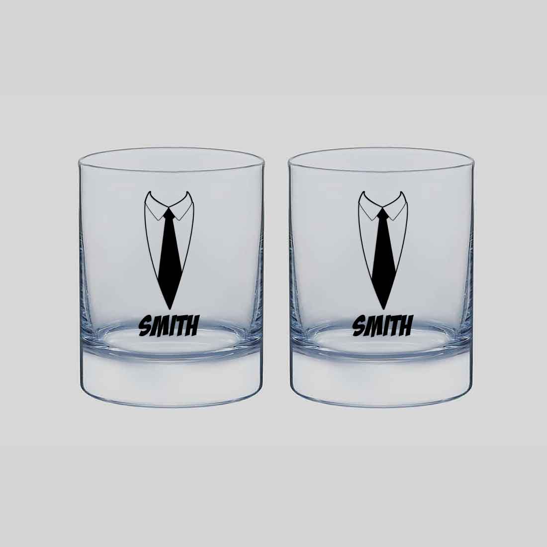 Personalized Whiskey Glass Return-Gift - Gift For Him Husband Boyfriend - Suit Up - Image 10