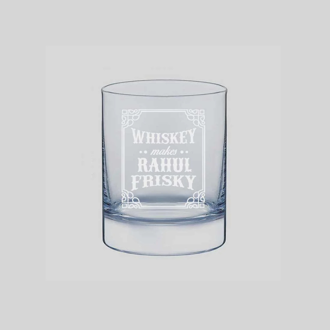 Awesome Custom Whiskey Glass -Perfect Gift for Girlfriend Boyfriend - Frisky - Image 5