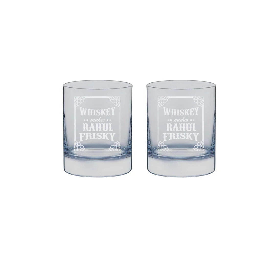 Awesome Custom Whiskey Glass -Perfect Gift for Girlfriend Boyfriend - Frisky - Image 6