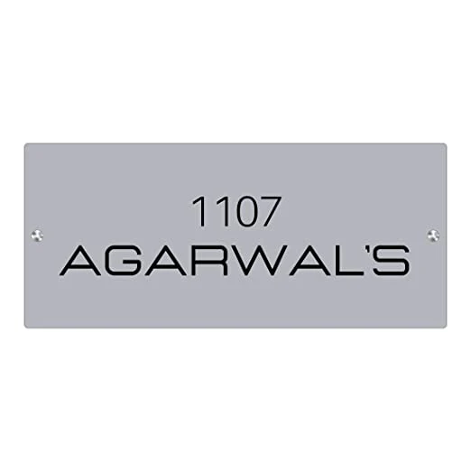 Personalized Acrylic Name Plate for Home Flats Entrance Door Custom Acrylic Board for Office Outdoor - Image 4