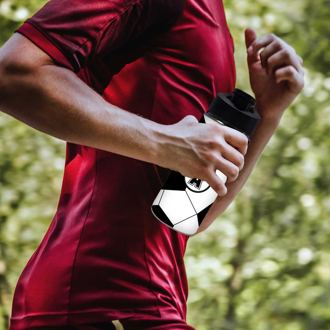 Customized Sports Sipper Bottle For Kids - Football - Image 6