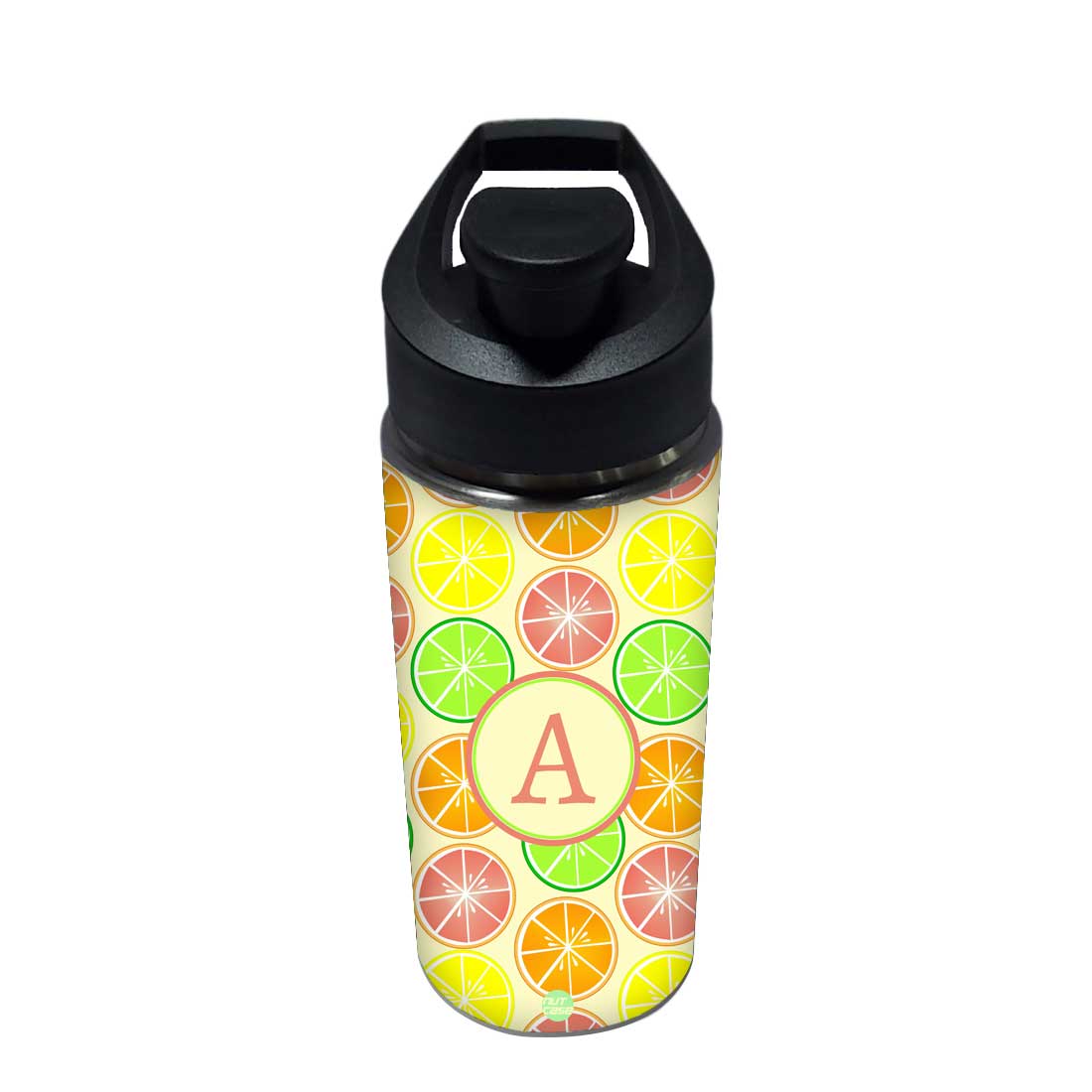 Personalized Bottle With Name - Colorful Lemon - Image 2