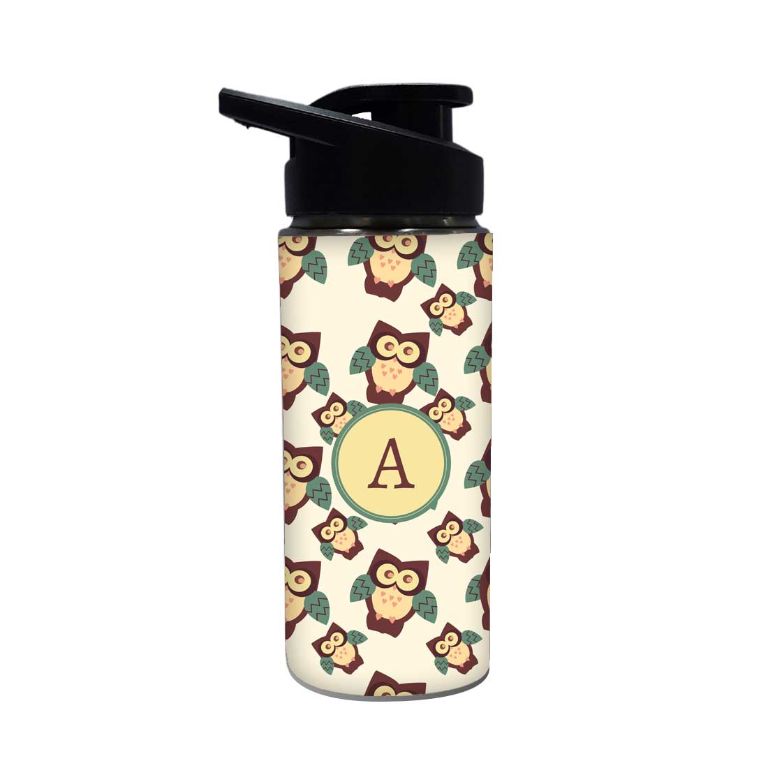 Cute Bottle With Name - Owl - Image 2