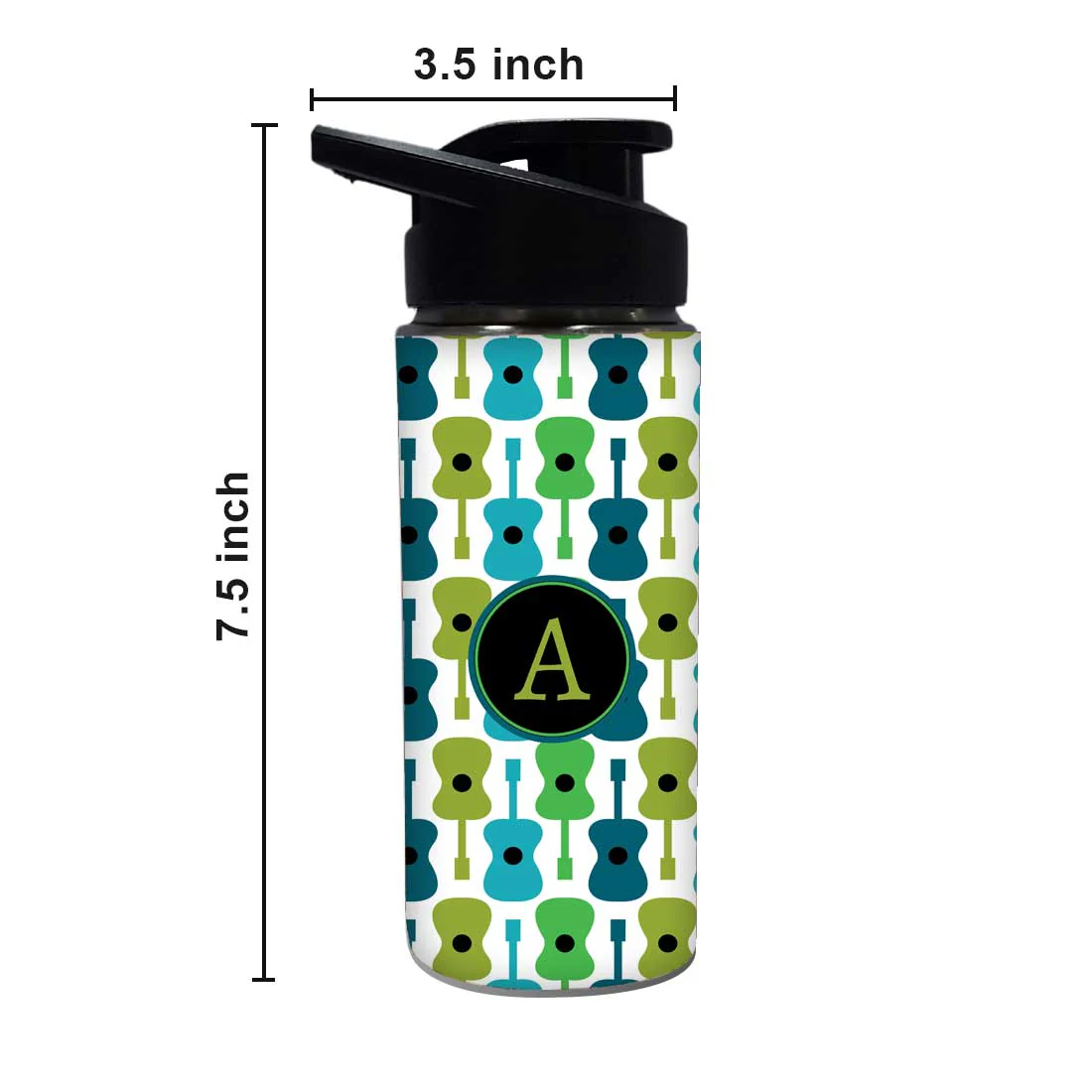 Personalized Bottle With Name - Guitar - Image 4