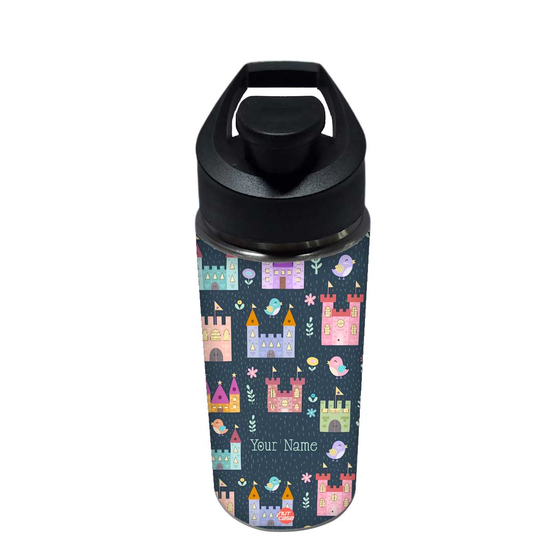 Personalized Metal Water Bottles for Girls Sipper Bottle-Princess Home - Image 4