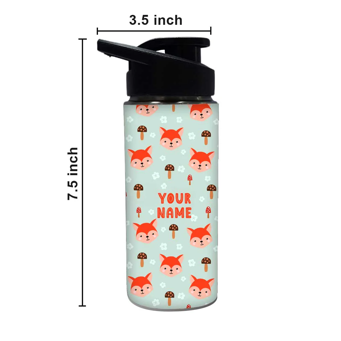 Personalized Bottle with Name-Fox - Image 4