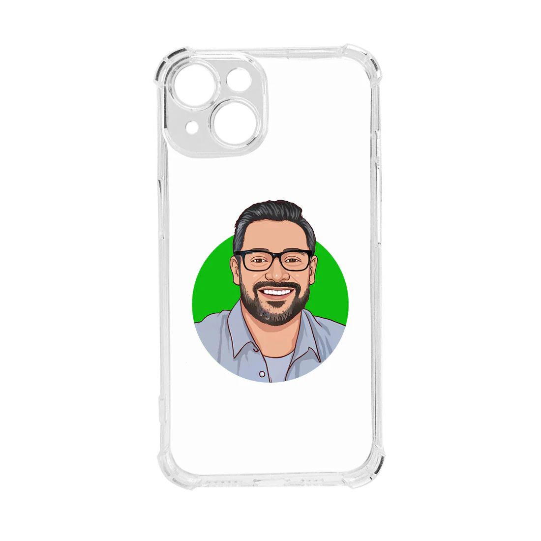 Personalized Photo Phone Case For iPhone 15 High Quality Transparent TPU Flexible Mobile Cover - Image 3