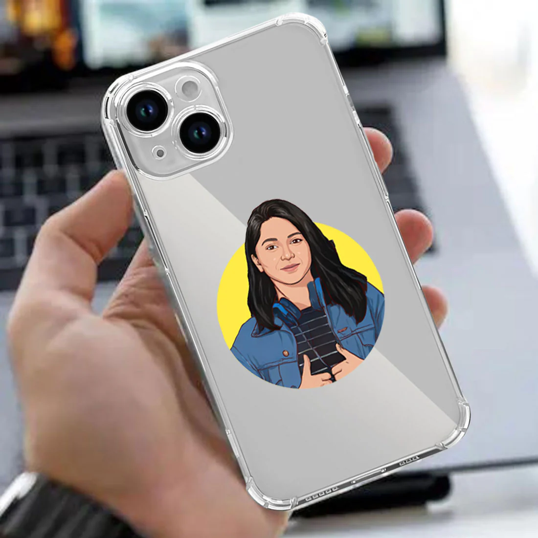 Personalized Photo Phone Case For iPhone 15 High Quality Transparent TPU Flexible Mobile Cover - Image 7