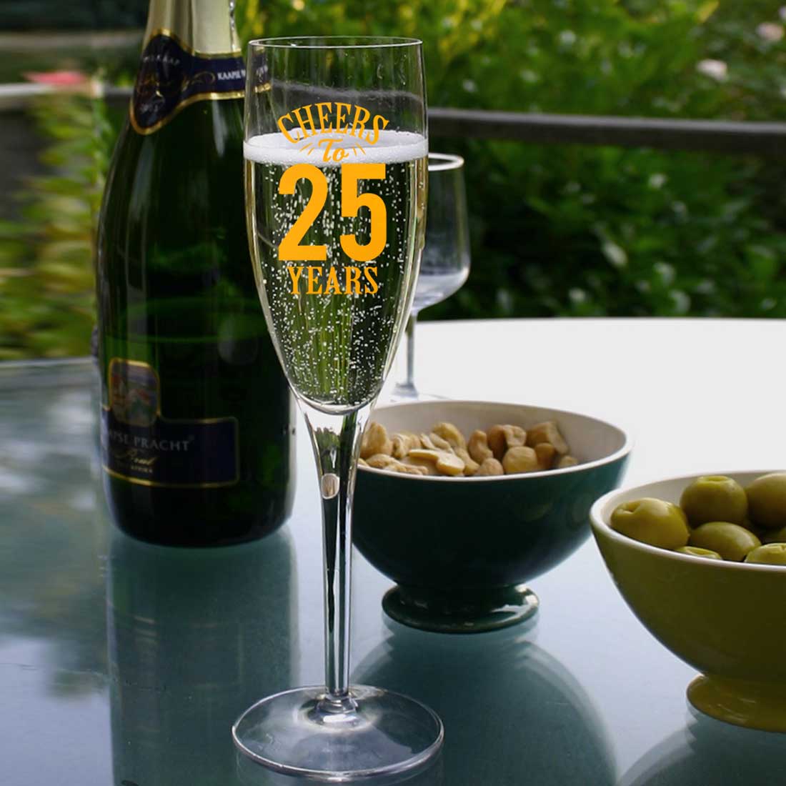 Personalized Champagne Glass Birthday Gifts Idea - Add Any Number - Image 3