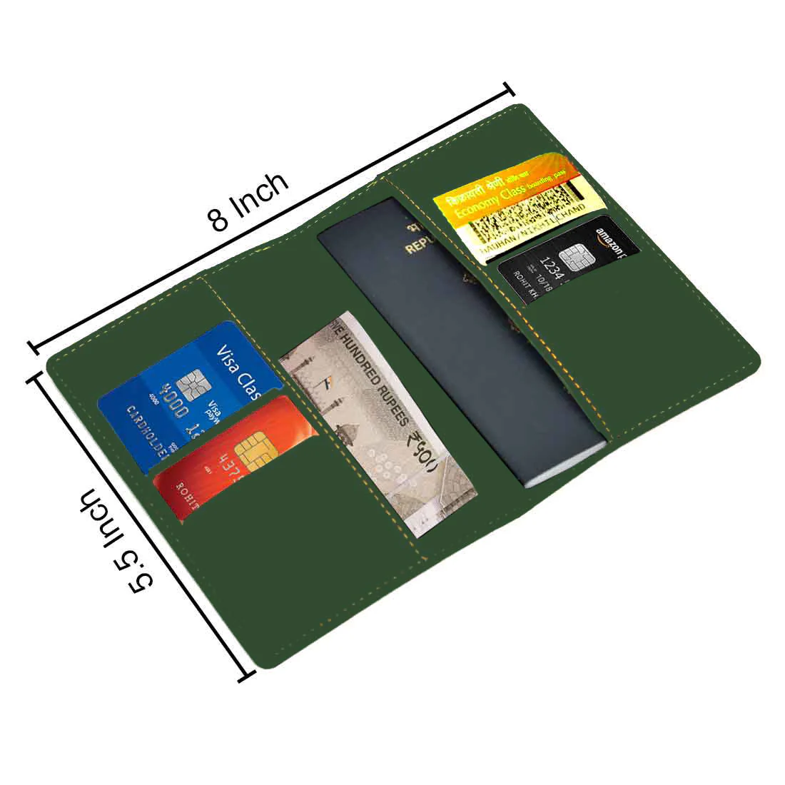 Personalized Travel Wallet with Charm Passport Cover - King - Image 19