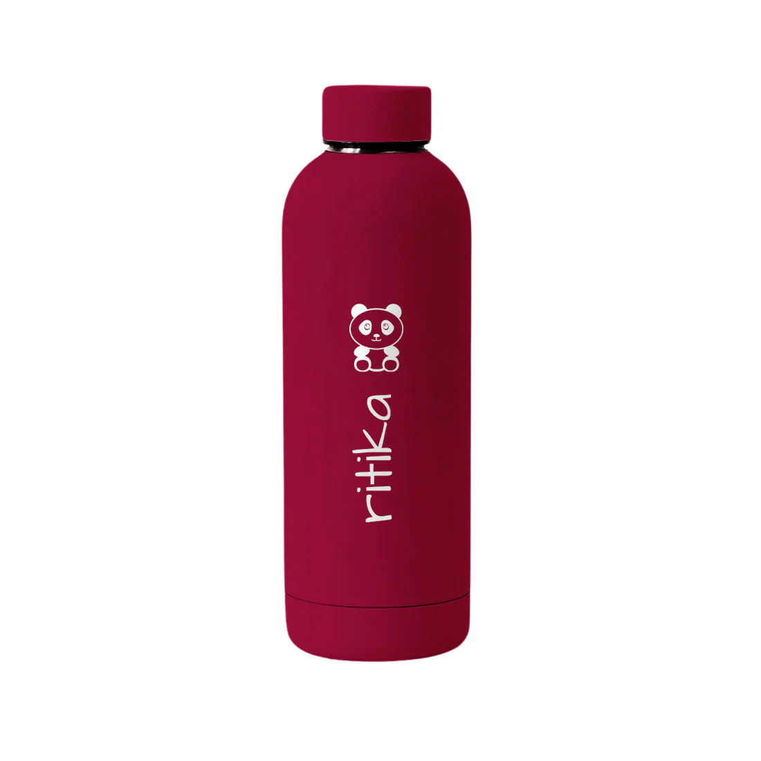 Personalized Childrens Insulated Drink Bottles with Panda - Stainless Steel Bottle for Travel, Shool, Home - BPA Free, Leakproof - Image 3