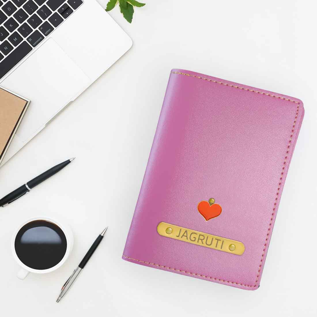 Personalized Cover of Passport with Charm Travel Wallet Document Holder - Image 10