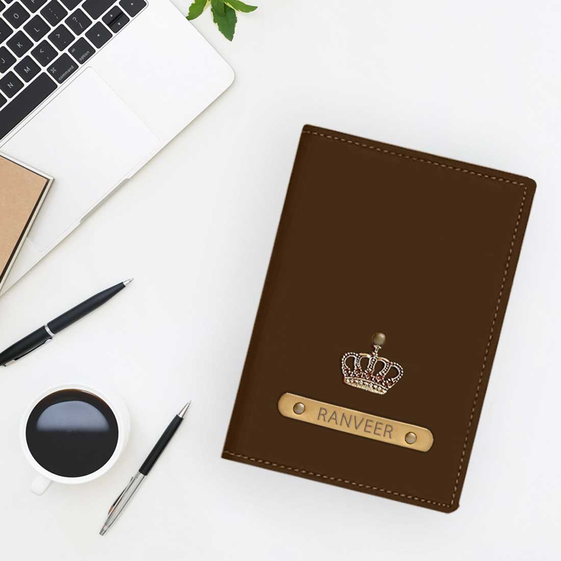Personalized Cover of Passport with Charm Travel Wallet Document Holder - Image 20