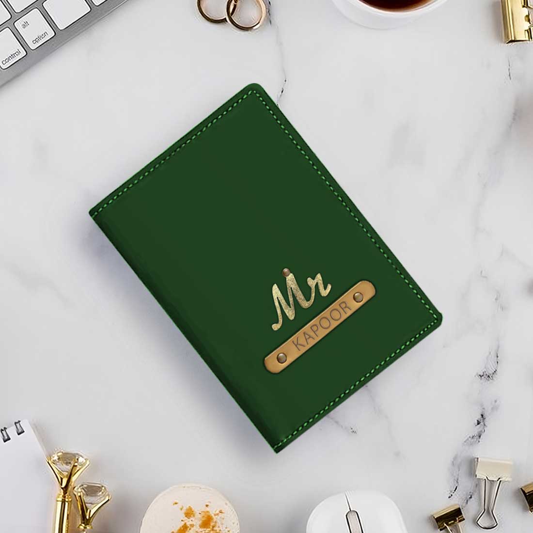Personalized Cover of Passport with Charm Travel Wallet Document Holder - Image 37