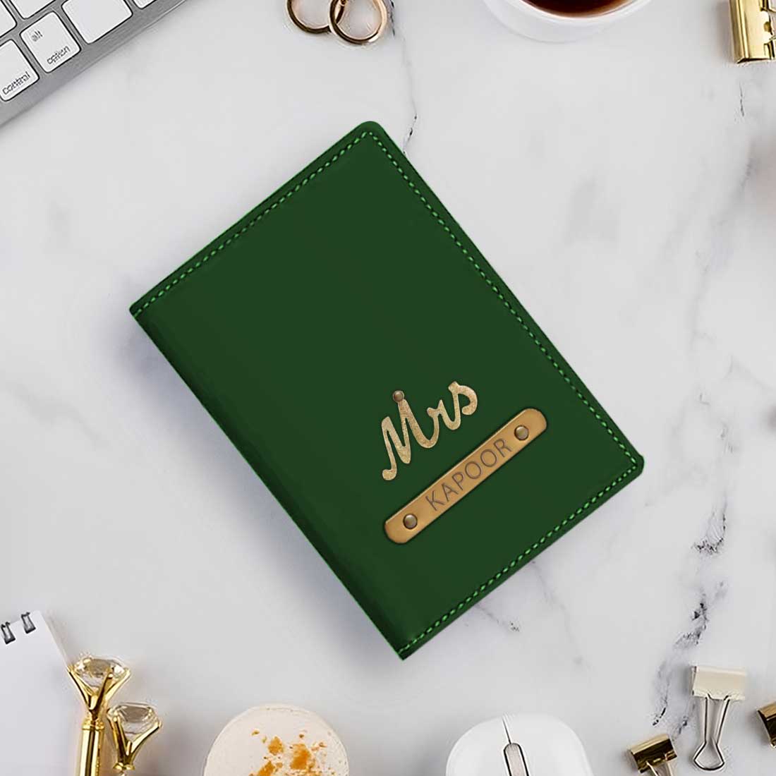 Personalized Cover of Passport with Charm Travel Wallet Document Holder - Image 38