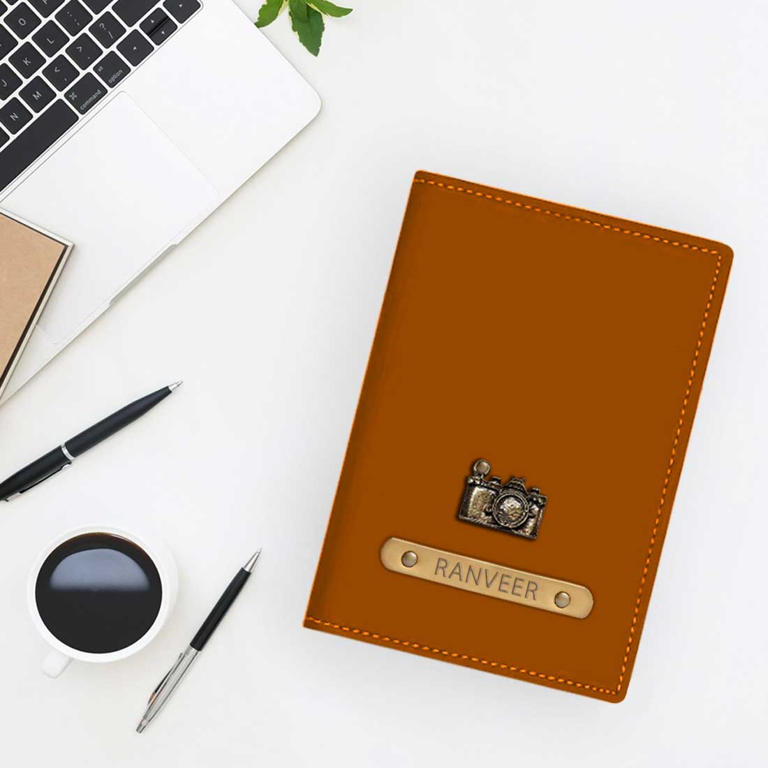 Personalized Cover of Passport with Charm Travel Wallet Document Holder - Image 51