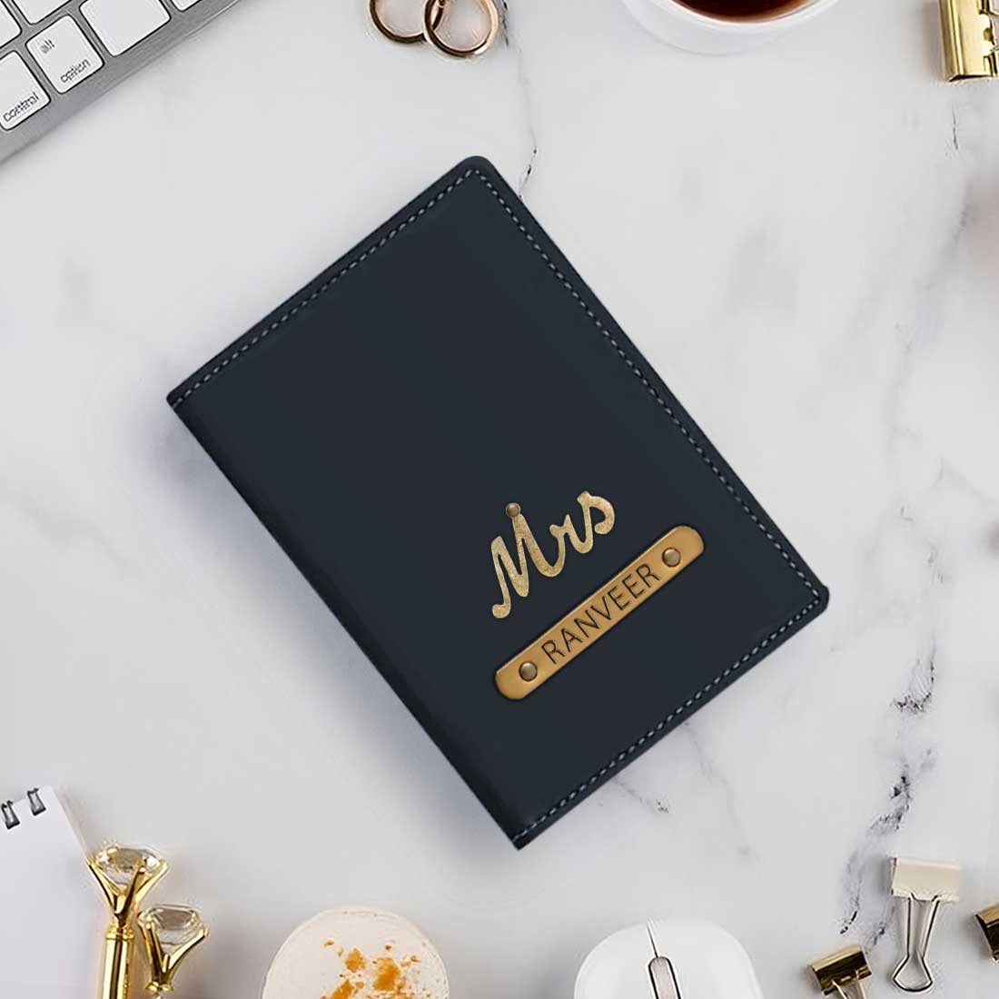 Personalized Cover of Passport with Charm Travel Wallet Document Holder - Image 67