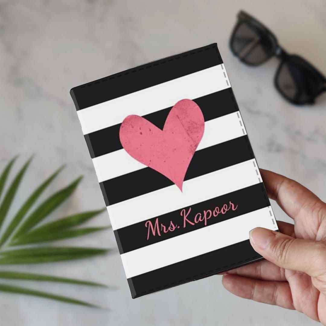 Personalized Couple Passport Cover Luggage Tag Gift Box- Mr Mrs Passport Sleeve and Bag Tag Set - Image 11