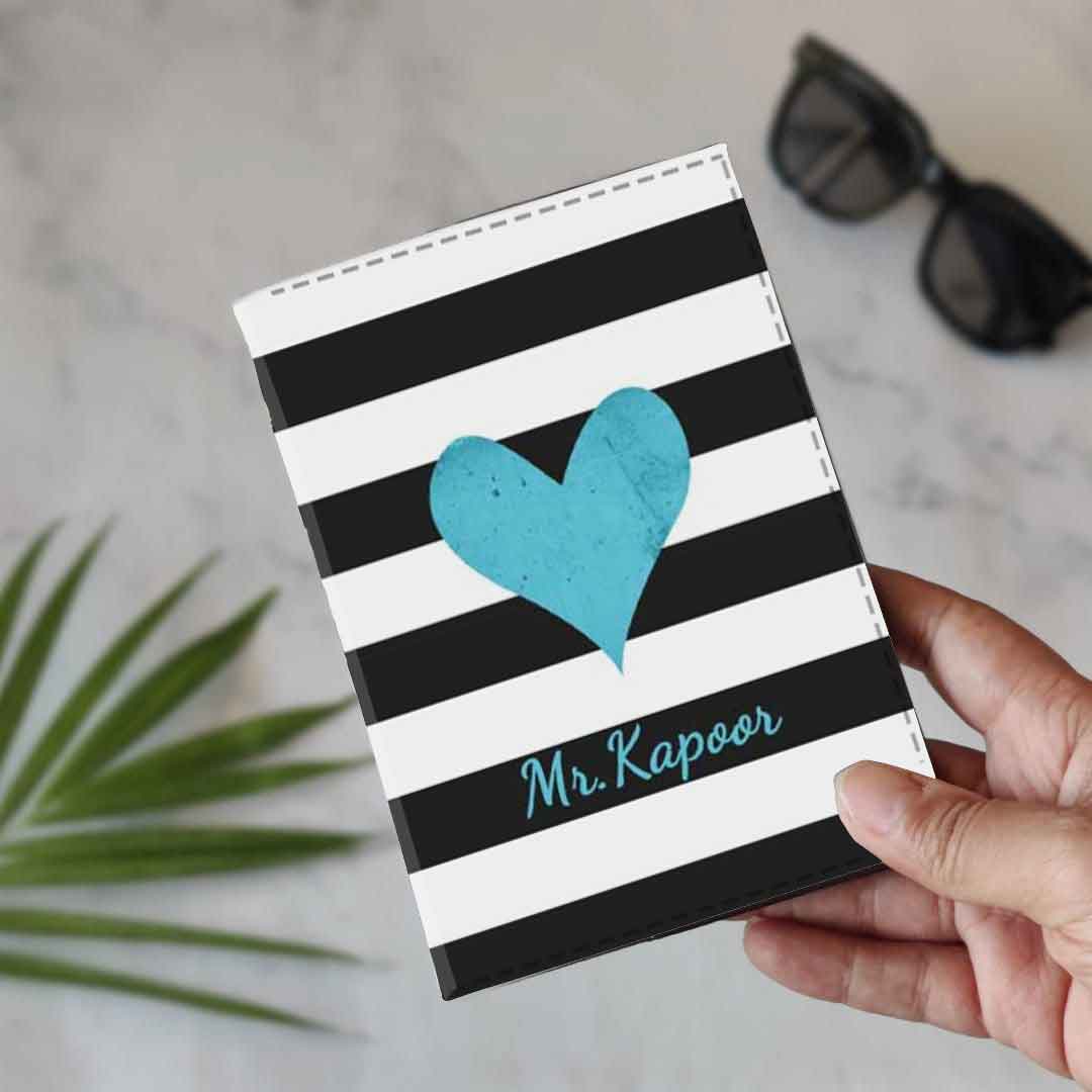 Personalized Couple Passport Cover Luggage Tag Gift Box- Mr Mrs Passport Sleeve and Bag Tag Set - Image 9