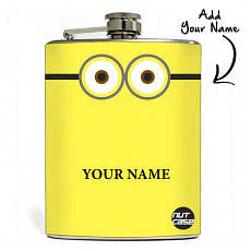 Personalized Cute Hip Flask - Add Your Name
