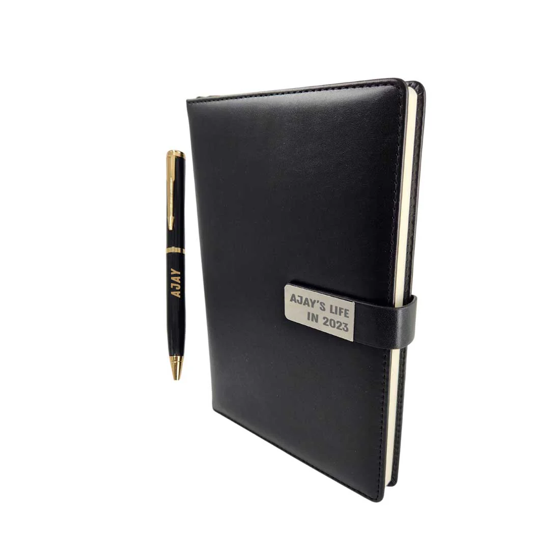 Personalized Diary and Pen with Name Birthday Gift Idea - Corporate Gifting - Image 5